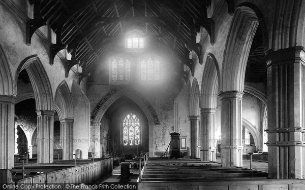 Photo of St Osyth, Church Interior 1891