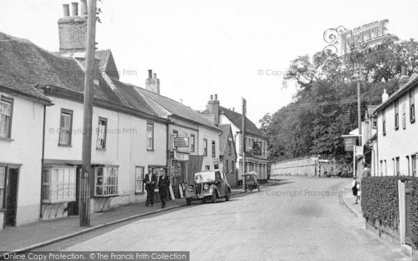 Photo of St Osyth, Clacton Road c.1955