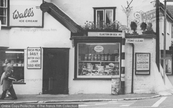 Photo of St Osyth, Corner Shop, Spring Road c.1960