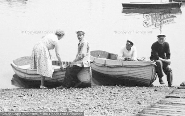Photo of St Osyth, Getting On A Boat c.1955