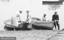 Getting On A Boat c.1955, St Osyth