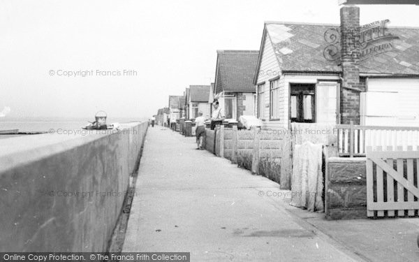 Photo of St Osyth, Point Clear Bay Promenade c.1955