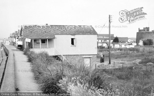 Photo of St Osyth, Point Clear Bay, Sea Wall c.1955