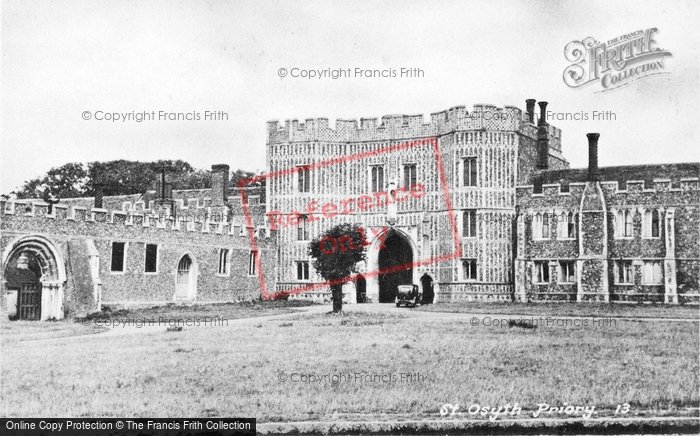 Photo of St Osyth, Priory c.1950