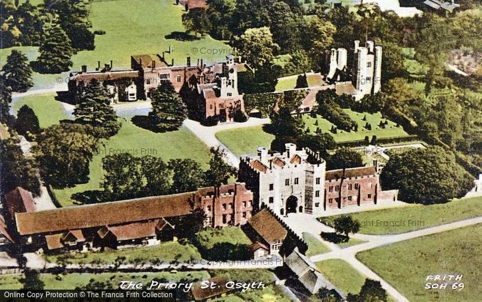 Photo of St Osyth, Priory From The Air c.1960
