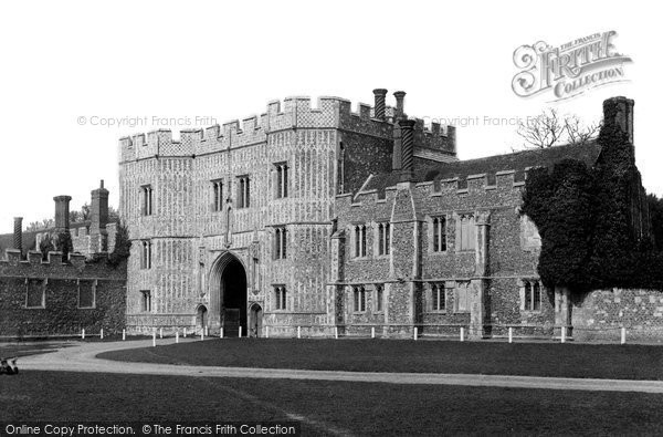 Photo of St Osyth, Priory Gate 1891