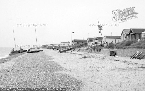 Photo of St Osyth, The Beach c.1955