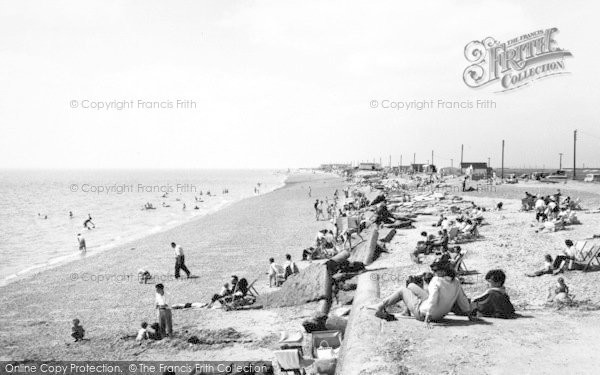 Photo of St Osyth, The Beach c.1965