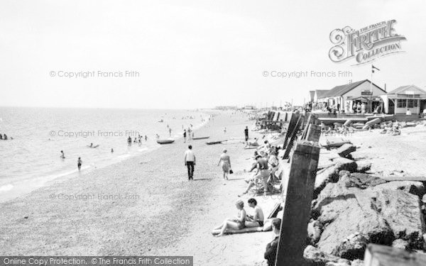 Photo of St Osyth, The Beach c.1965