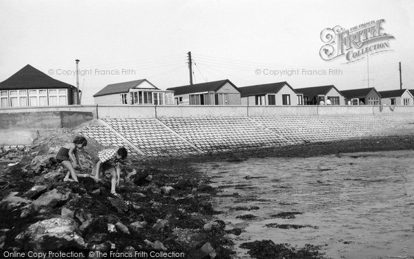 Photo of St Osyth, The Beach, Point Clear Bay c.1960