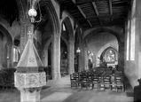 The Church Interior 1912, St Osyth
