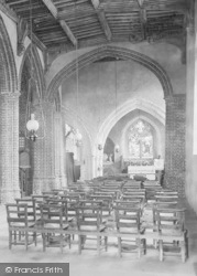 The Church Interior 1912, St Osyth