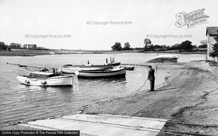 Photo of St Osyth, The Creek c.1955