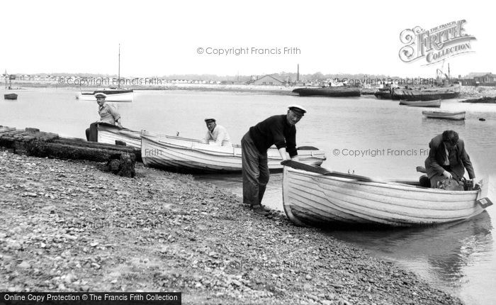 Photo of St Osyth, The Ferry, Point Clear Bay c.1955