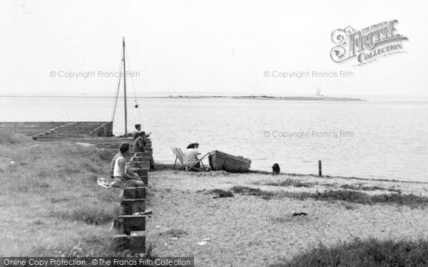 Photo of St Osyth, The Jetty, Pont Clear c.1955