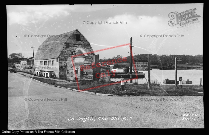 Photo of St Osyth, The Old Mill c.1955