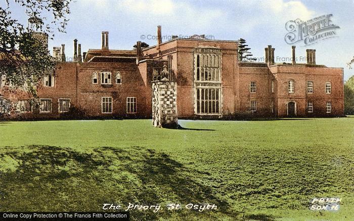 Photo of St Osyth, The Priory c.1955