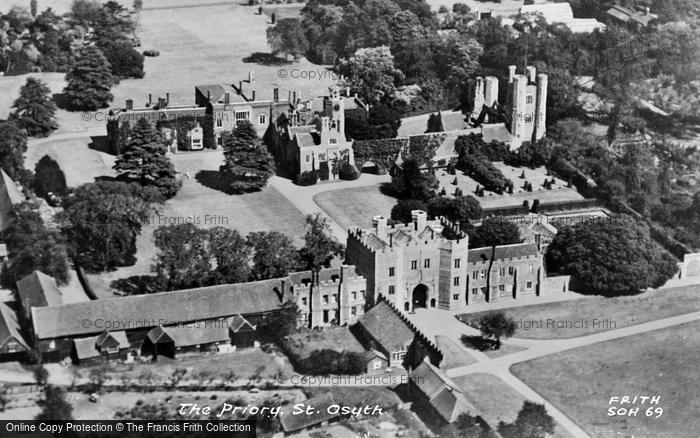 Photo of St Osyth, The Priory c.1960