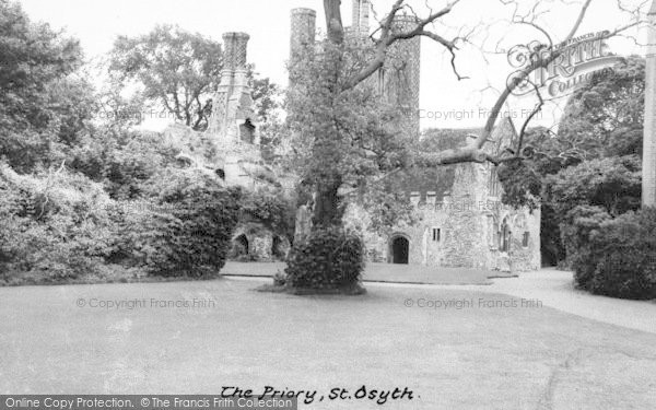 Photo of St Osyth, The Priory c.1960