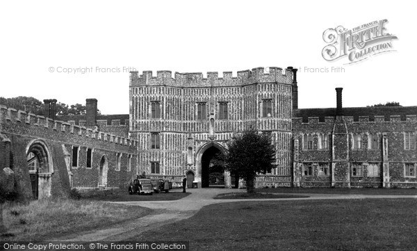 Photo of St Osyth, The Priory Gateway c.1955