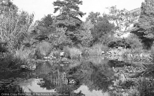 Photo of St Osyth, The Priory Lily Pond c.1955