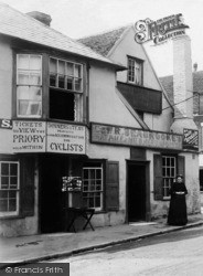 The Ship Inn And Shop c.1910, St Osyth