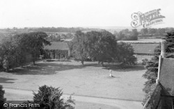 View From The Priory Tower c.1955, St Osyth