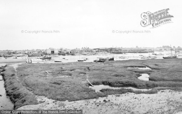 Photo of St Osyth, View From The Seawall, Point Clear Bay c.1960