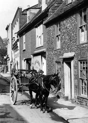 St Peter's, A Horse And Cart 1912, St Peters