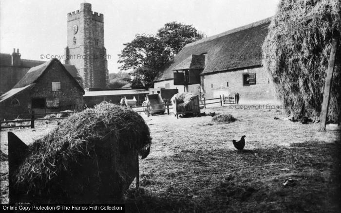 Photo of St Peter's, Church And Farm 1912