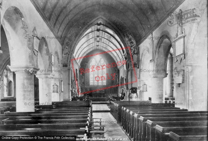 Photo of St Peter's, St Peter's Church Interior 1899