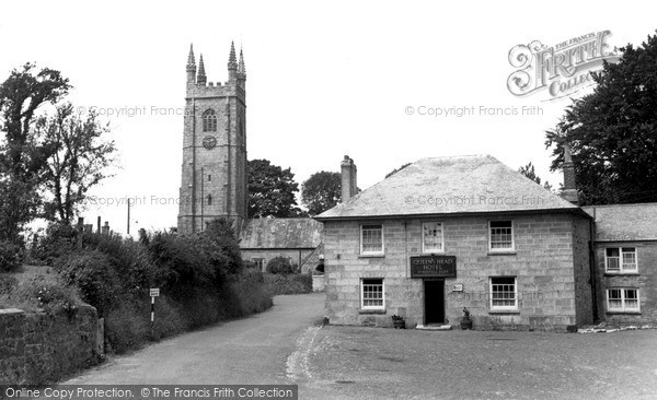 Photo of St Stephen, The Church And Queen's Head Hotel c.1960