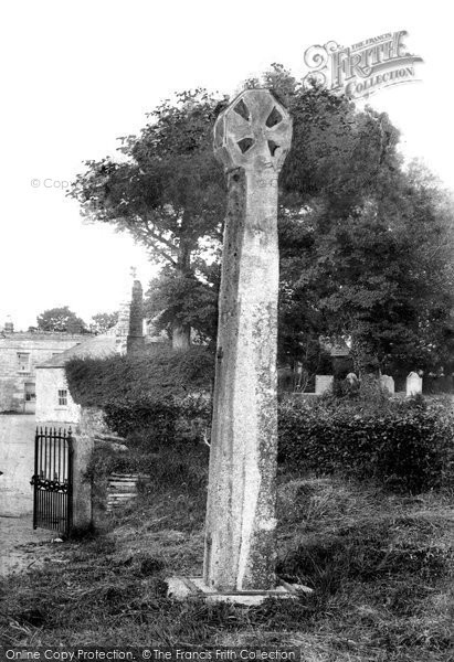 Photo of St Teath, Village Cross 1906