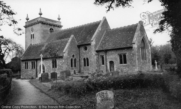 Photo of Stadhampton, St John The Baptist Church c.1960