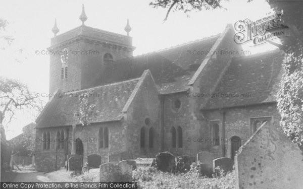 Photo of Stadhampton, The Church c.1955