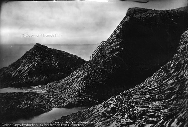 Photo of Staffa, Clamshell Cave 1903