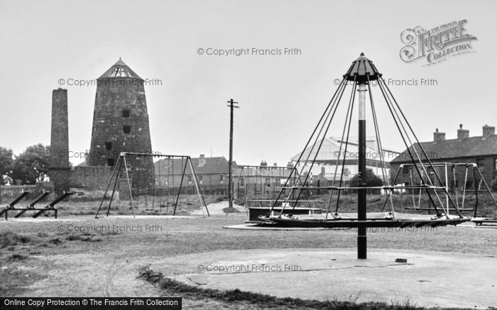 Photo of Stafford, Children's Park And Old Mill c.1955
