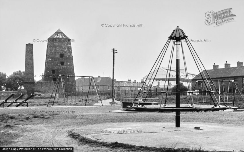 Stafford, Children's Park and Old Mill c1955