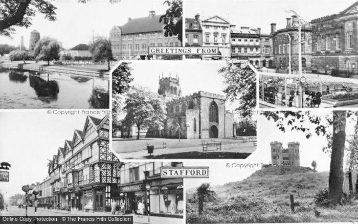 Photo of Stafford, Composite c.1960