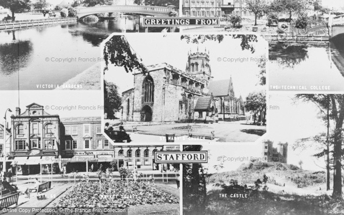 Photo of Stafford, Composite c.1960