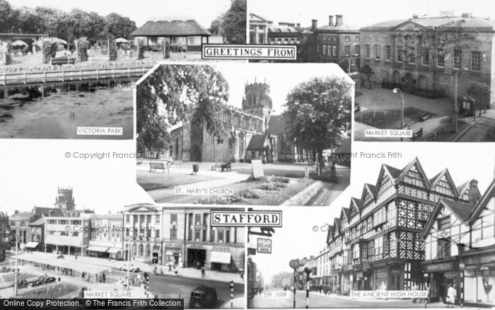 Photo of Stafford, Composite c.1960