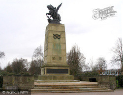 County War Memorial, Victoria Park 2005, Stafford