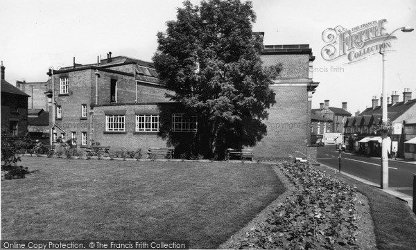 Photo of Stafford, Library Gardens c.1955