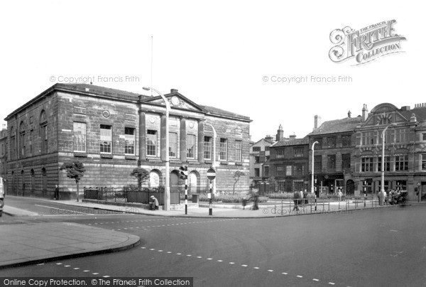 Photo of Stafford, Market Square c.1955