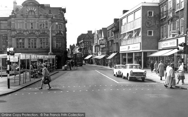 Photo of Stafford, Market Square c.1960
