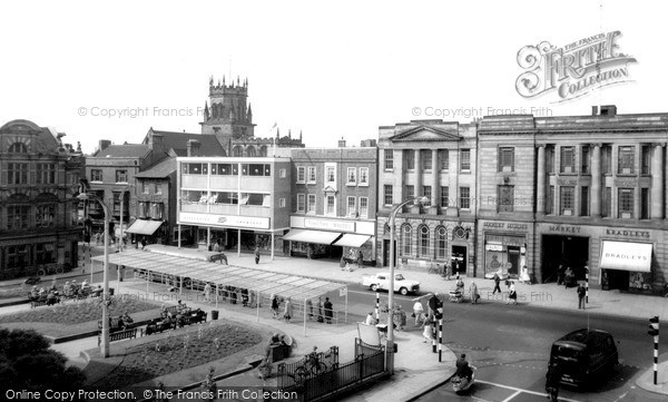 Photo of Stafford, Market Square c1965