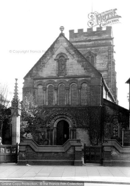 Photo of Stafford, St Chad's Church c.1950