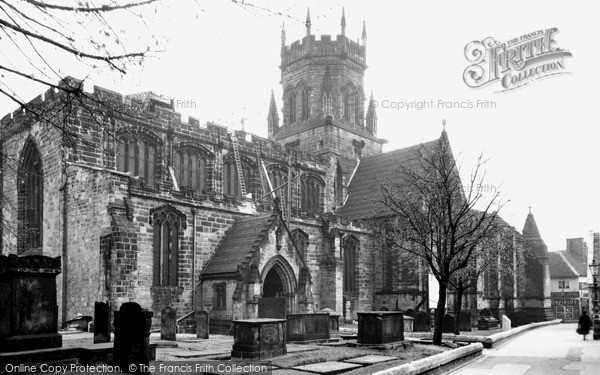 Photo of Stafford, St Mary's Church c.1950