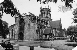 St Mary's Church c.1955, Stafford