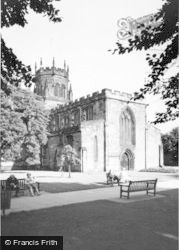 St Mary's Church c.1965, Stafford